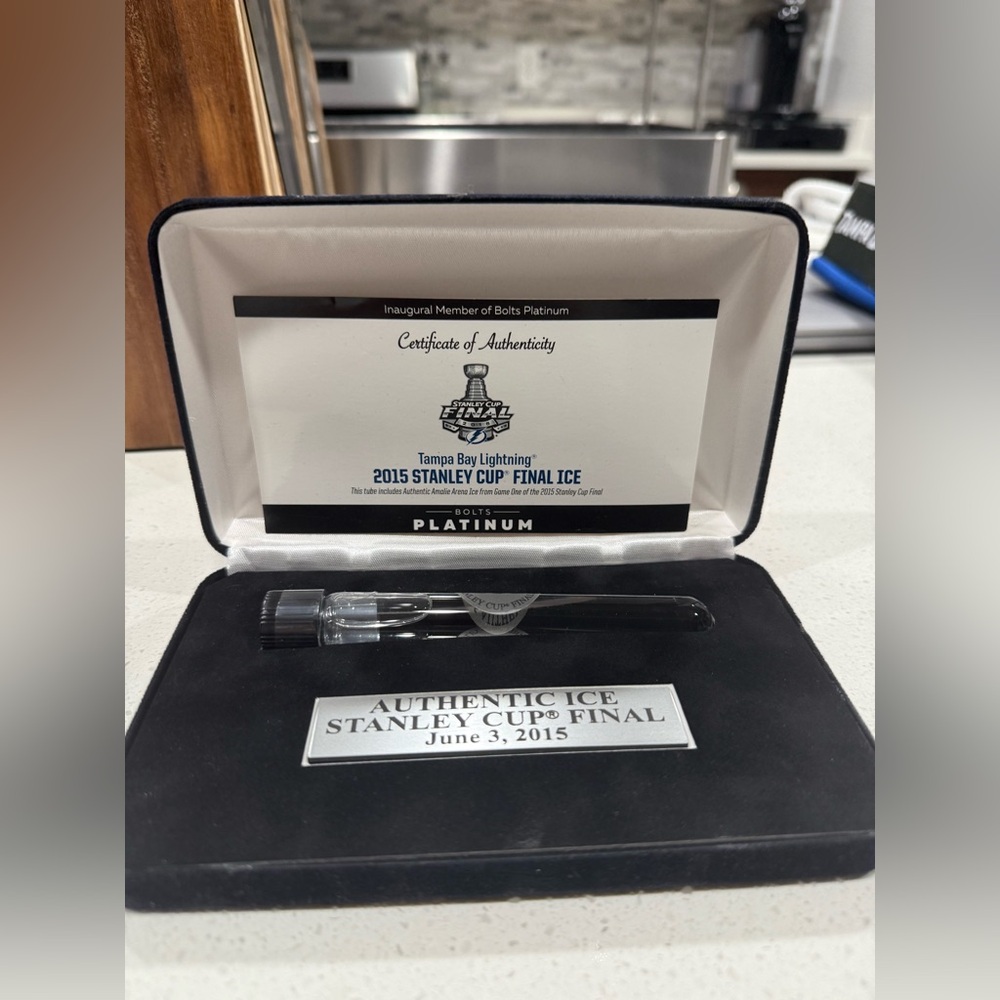 Lightning Stanley Cup Final Ice Collectible 2015